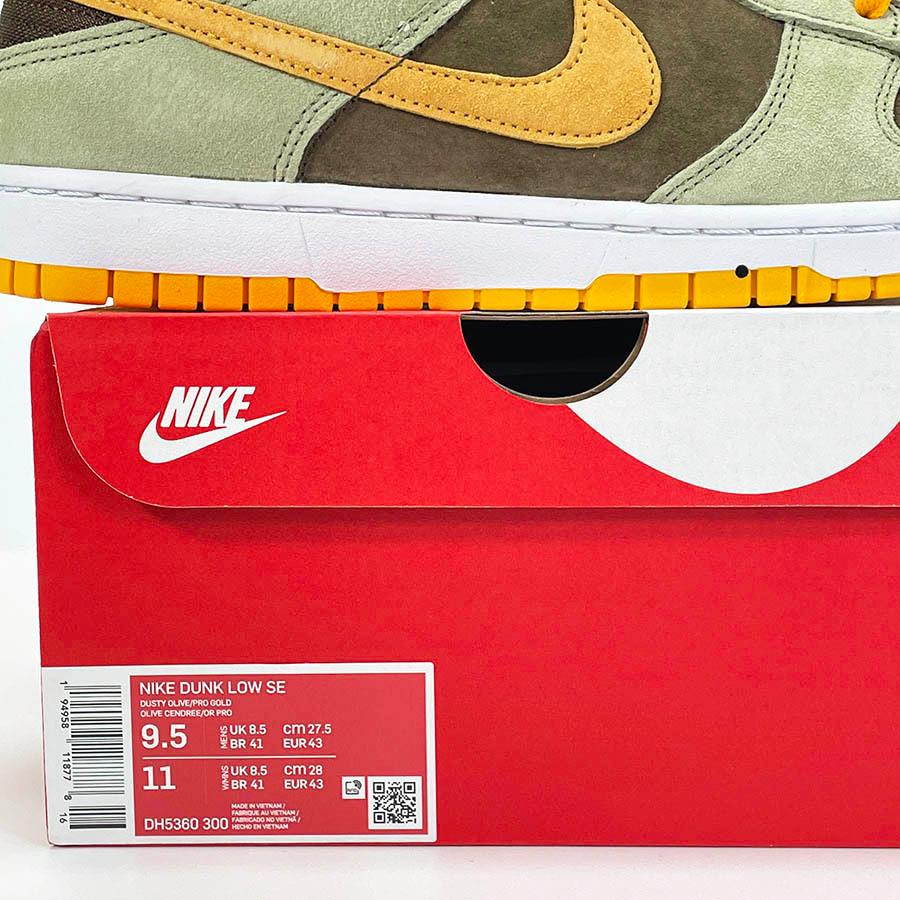送料無料/新品】 NIKE DUNK LOW SE OLIVE GOLD ナイキ ダンク ロー tdh
