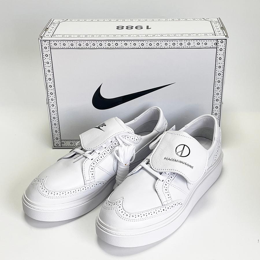 激安の 新品未使用Nike Kwondo1 / Peaceminusone 25.5cm スニーカー