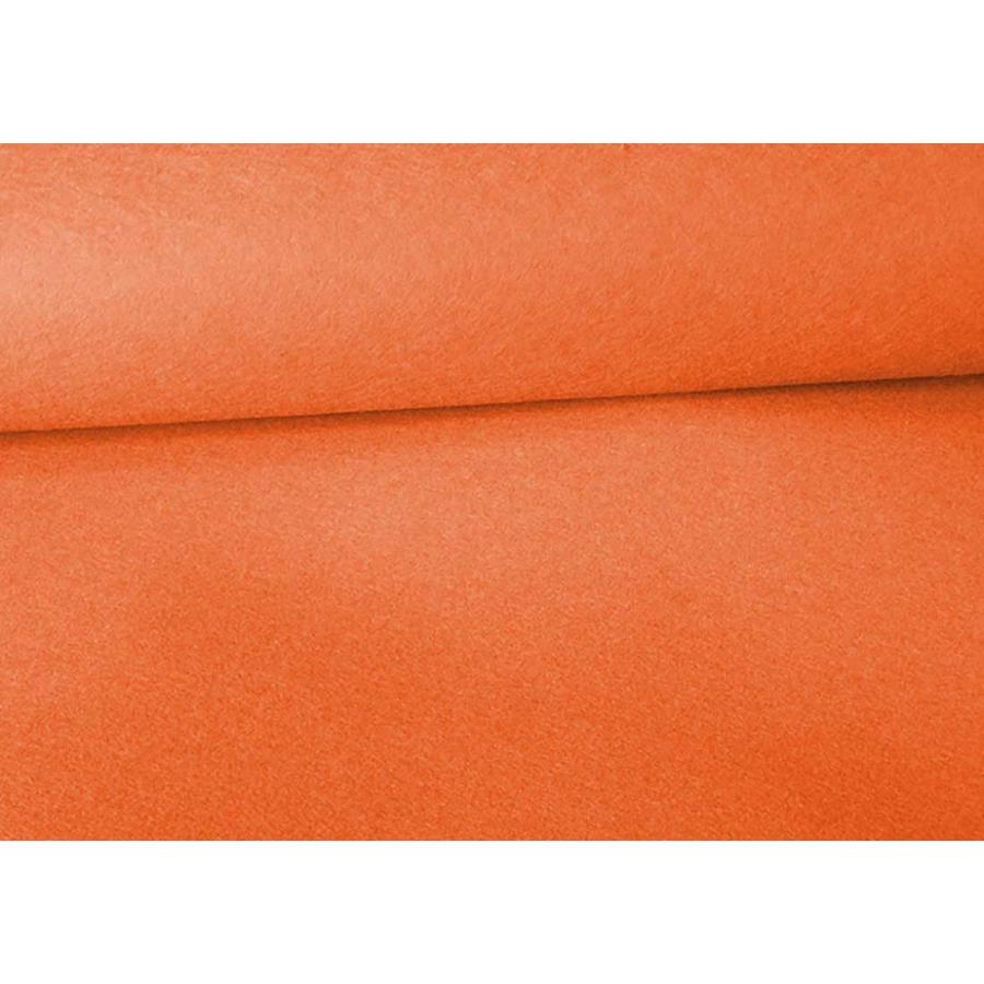 手芸用 カラー フェルト【 オレンジ 85cm × 100cm 厚さ1mm 】生地 DIY