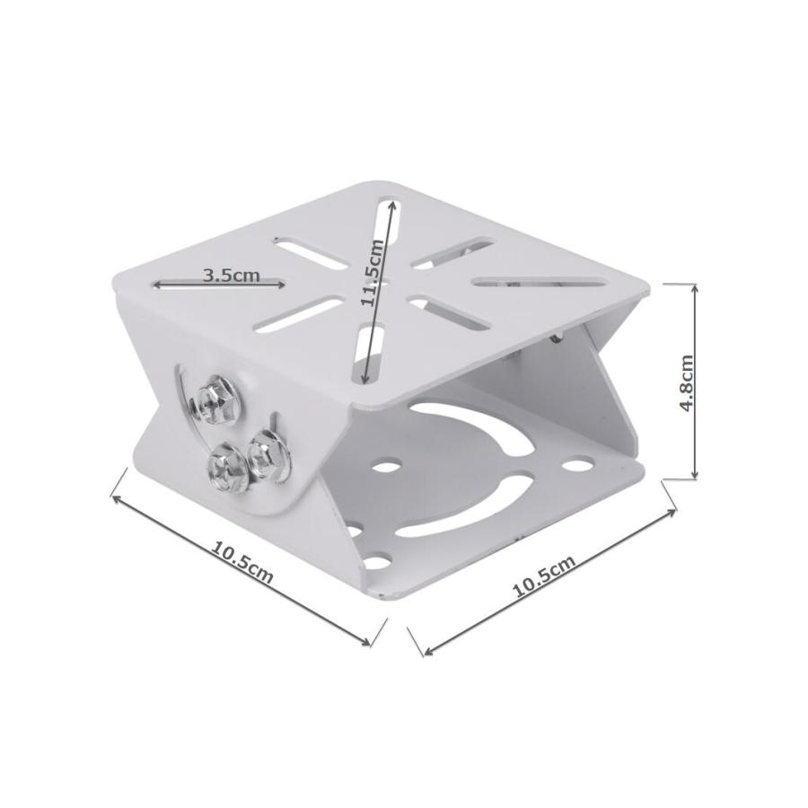 監視 / 防犯 カメラ 角度調整 金具 【 耐荷重 15kg 】取付金具 取付