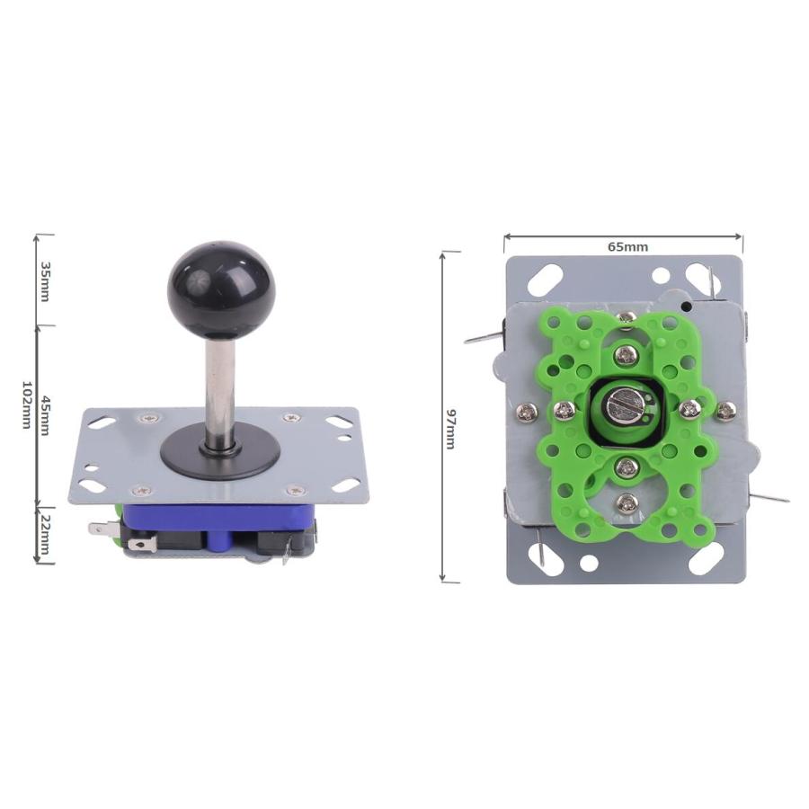 アーケードゲーム ジョイスティック ボール レバー ( 直径35mm