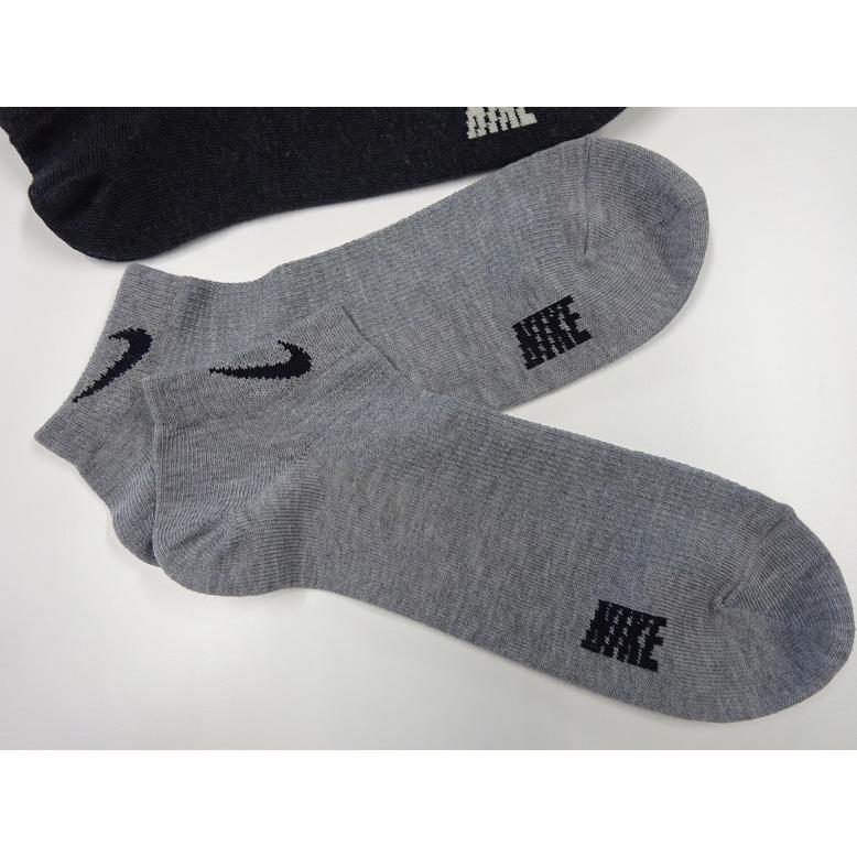 NIKE（ナイキ） 紳士 NIKE 3足組 メッシュ編みクルーソックス 281-273