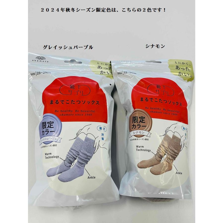 サーナイト【人気】①靴下サプリ まるでこたつソックス 6足