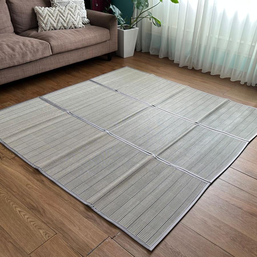竹ラグ 竹カーペット 夏用ラグ 竹 ラグ カーペット ひんやりラグ 夏用