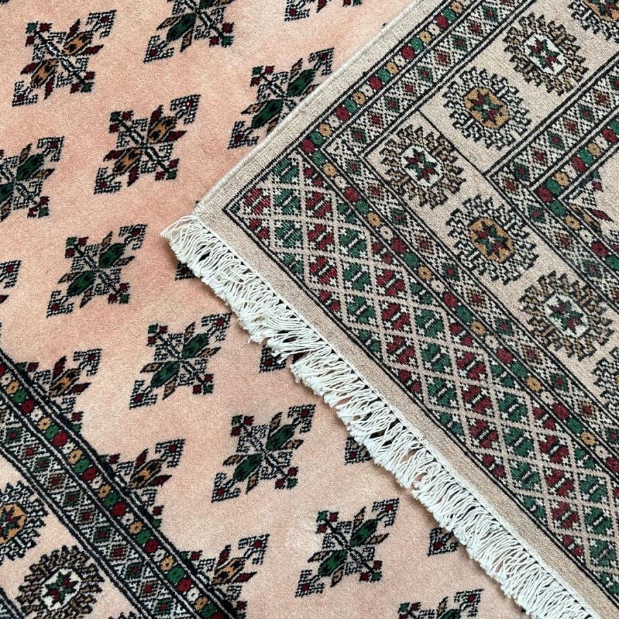 パキスタン段通　グレー系　絨毯 パキスタン段通 グレー系 絨毯