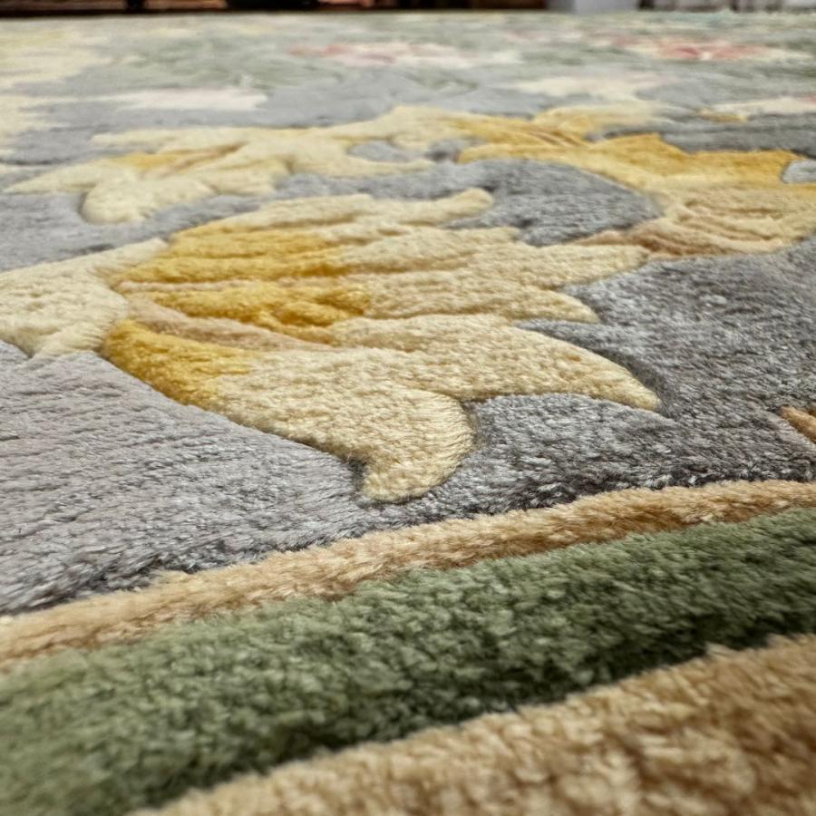 専用！シルク　段通　カーペット　絨毯　3畳　高級絨毯　 　鳥　鳳凰　ラグ　ウール 専用！シルク 段通 カーペット 絨毯 3畳 高級絨毯 鳥 鳳凰 ラグ