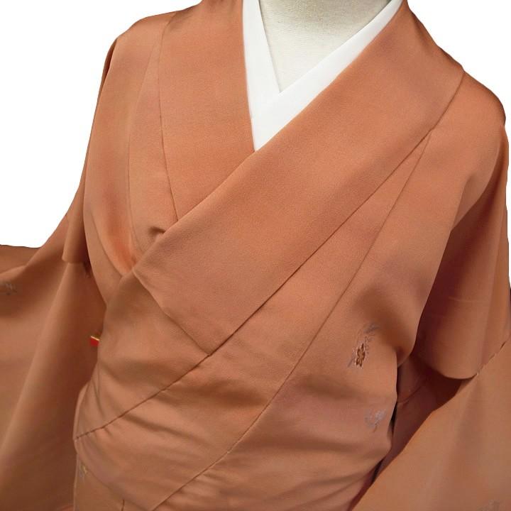 ys7114542; 金彩誰袖に枝垂れ柳・松模様訪問着