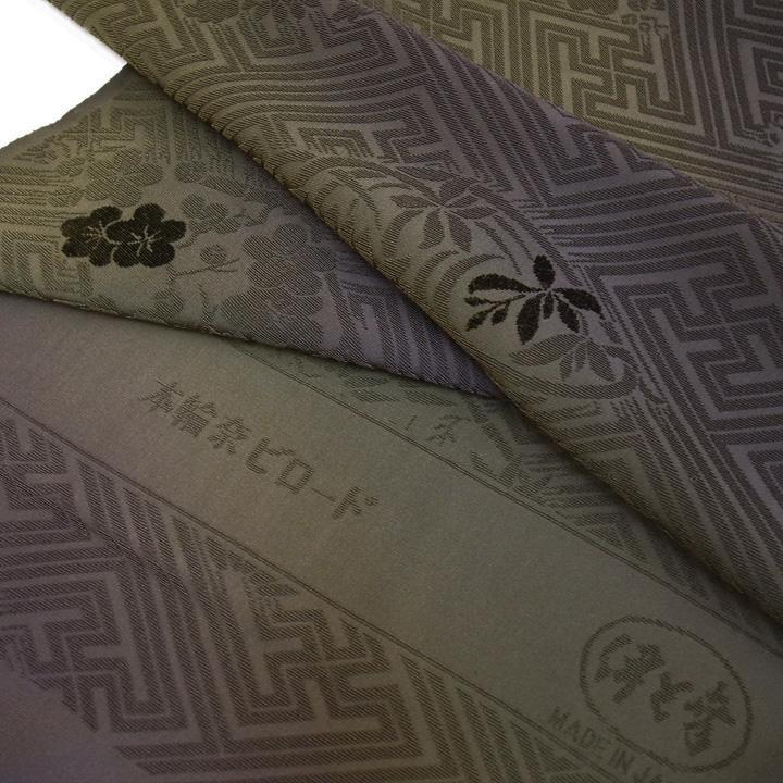 新品未使用 黒ビロード 羽織 和装 コート 正絹風 高級感 身丈85 裄62 本輪奈ビロードコート コート 正絹 未仕立て 伊と幸 四君子文様暈し 本