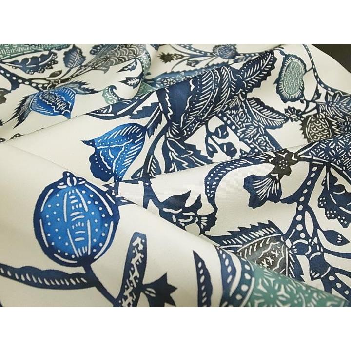 江戸紅型 名古屋帯 紅型染 染帯 最高級 駒塩瀬 五泉 花更紗 正絹