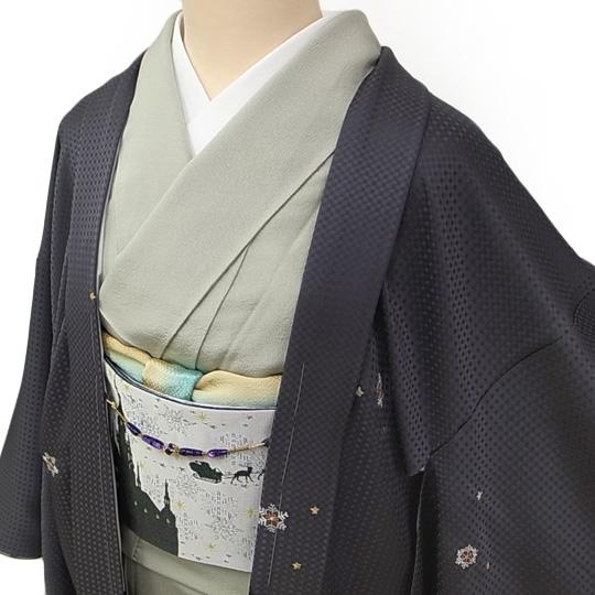 和装 コート レンタル 羽織 着物 貸衣装 長羽織 正絹 刺繍 カジュアル 