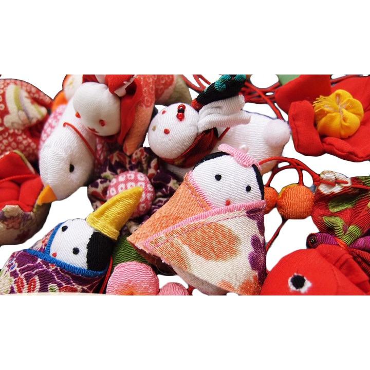 つるし雛　ひな祭り　つるし飾り5本 つるし雛 つるし飾り 完成品 5本 25個 セット 初節句 おひな祭り