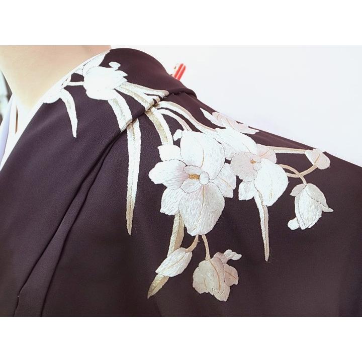 訪問着 手刺繍 正絹 豪華 カトレア フォーマル 結婚式 入学式 卒業式 