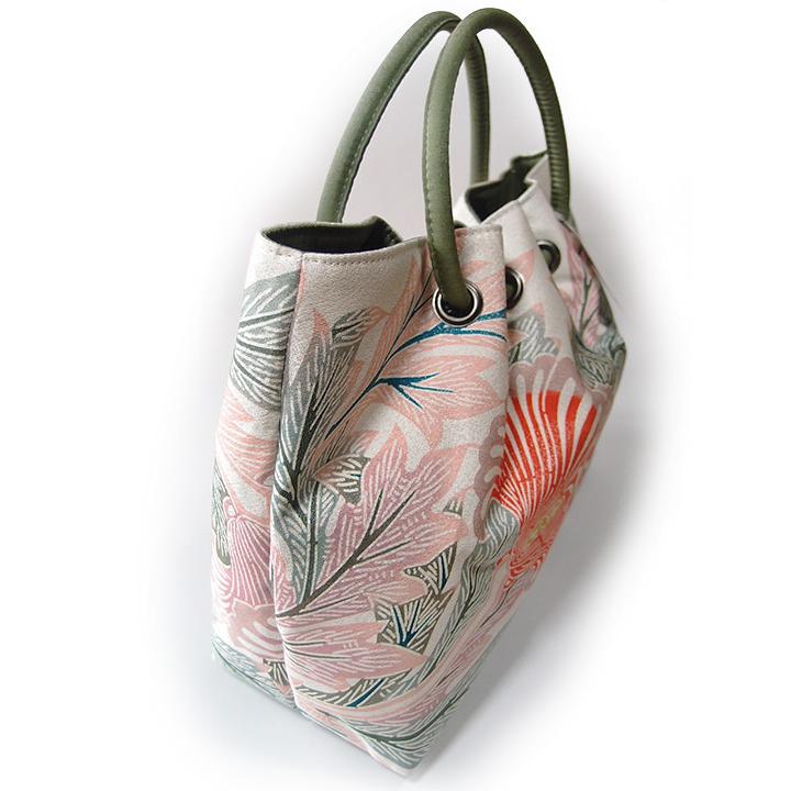 和装 バッグ ハンド 西陣織 和染 紅型 栗山 吉三郎 洋装 兼用 一釜