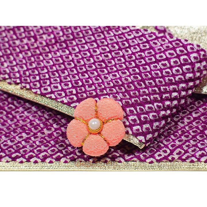 伊達衿 重ね衿 振袖 成人式 伊達襟 重ね襟 総 絞り ちりめん 裏金 日本