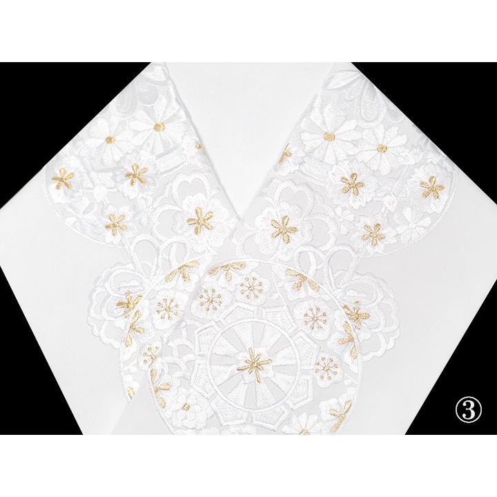 半襟 刺繍 半衿 振袖 花嫁衣裳 打掛 白無垢 成人式 結婚式 花薬玉 桜 