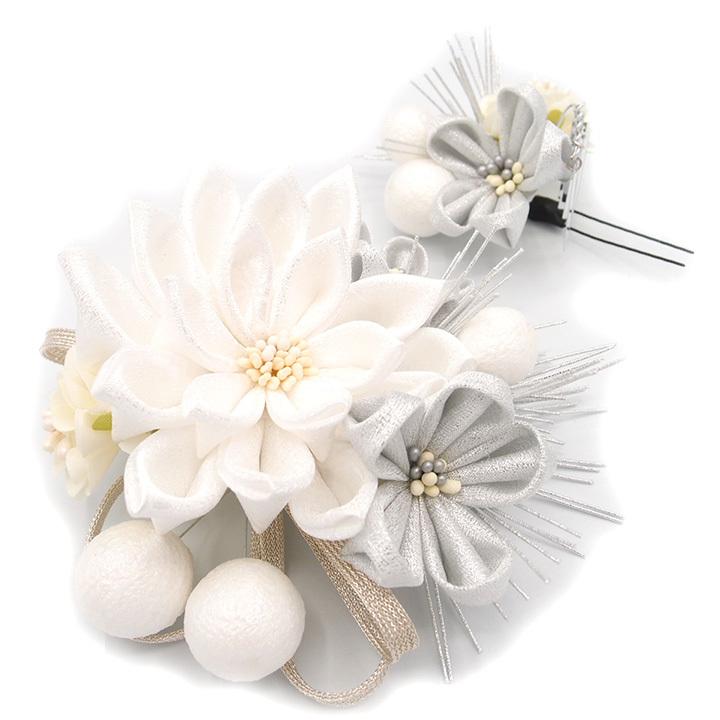 つまみ細工　ミニピン雛人形　& 五月人形　2way つまみ細工 ミニピン雛人形 & 五月人形 2way Amazon | つまみ細工