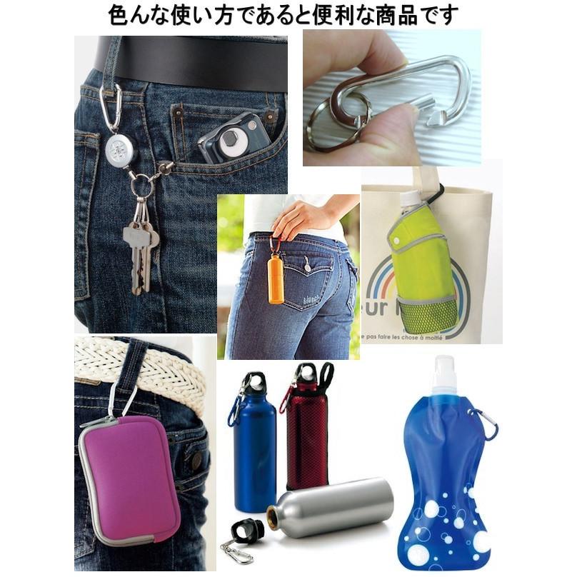メール便可 アウトドアアクセサリー ペットボトルホルダー アルミ カラビナキーフック フラットd型3pタイプ キーホルダ Rm 3f 浪漫shop 通販 Yahoo ショッピング