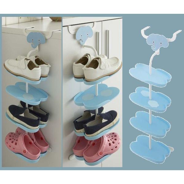 キッズシューズラック キュートなアニマルデザイン 可愛い引っ掛け式2way Rm M14b 浪漫shop 通販 Yahoo ショッピング