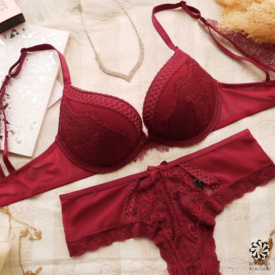 ラドーレ L'adoore 女子力UP！美モールド ブラセット ブラショーツセット モテ カップ裏ピンク セクシー レース下着 レディース セット ブラジャー ショーツ |  | 10