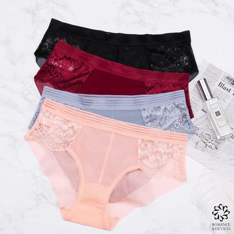 メール便可 ピンクディア PINK DEAR ドーリー メッシュ レース ショーツ デイリー パンツ 締め付けない レーシー 透け感 スケスケ 透け透け |  | 01