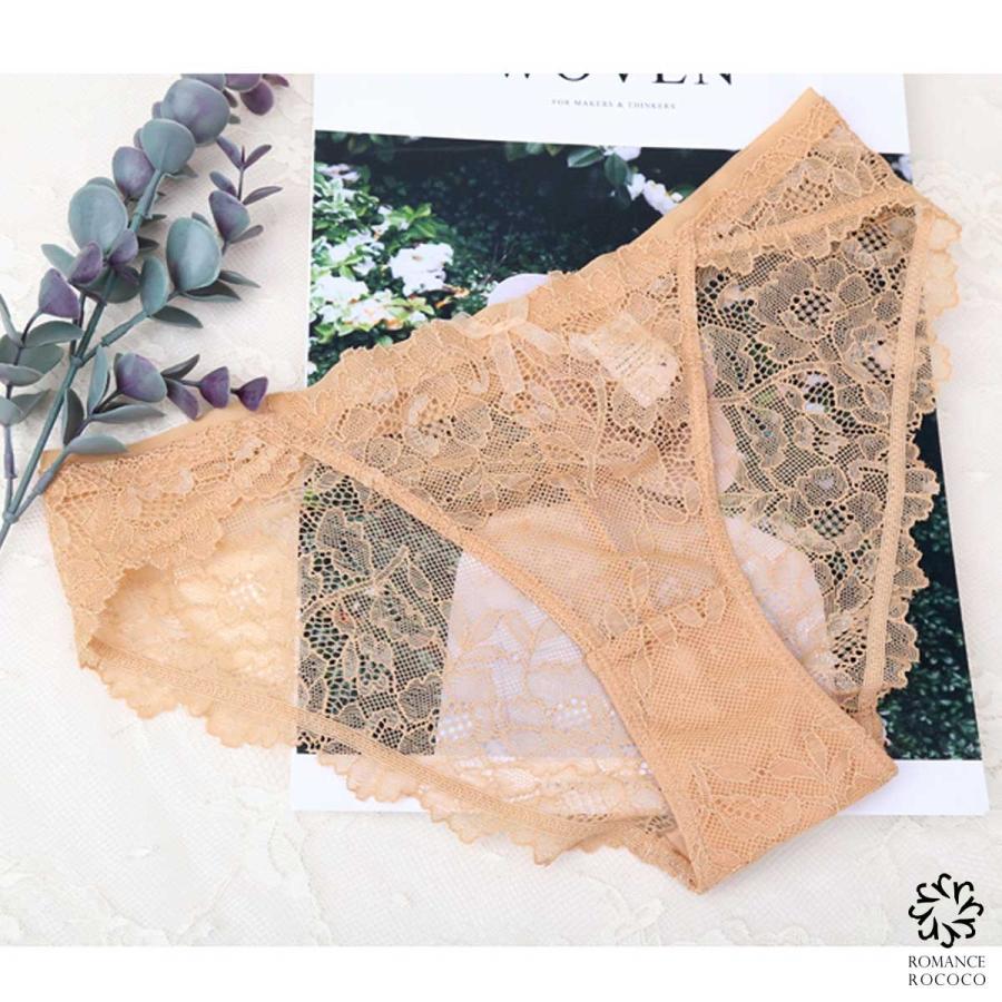 メール便可 ピンクディア PINK DEAR オールレースショーツ デイリー パンツ ひびかない ひびきにくい レーシー 透け感 スケスケ 透け透け |  | 10