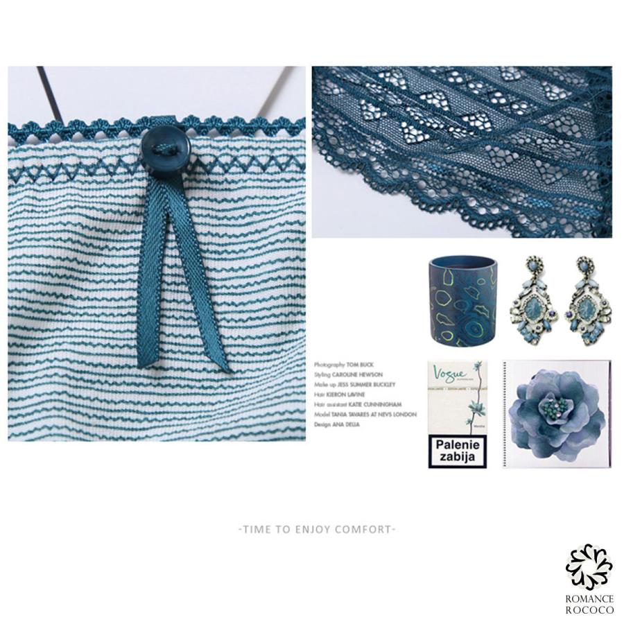 メール便可 ピンクディア PINK DEAR コットン レース ボーダー ショーツ ノーマル 綿 |  | 11