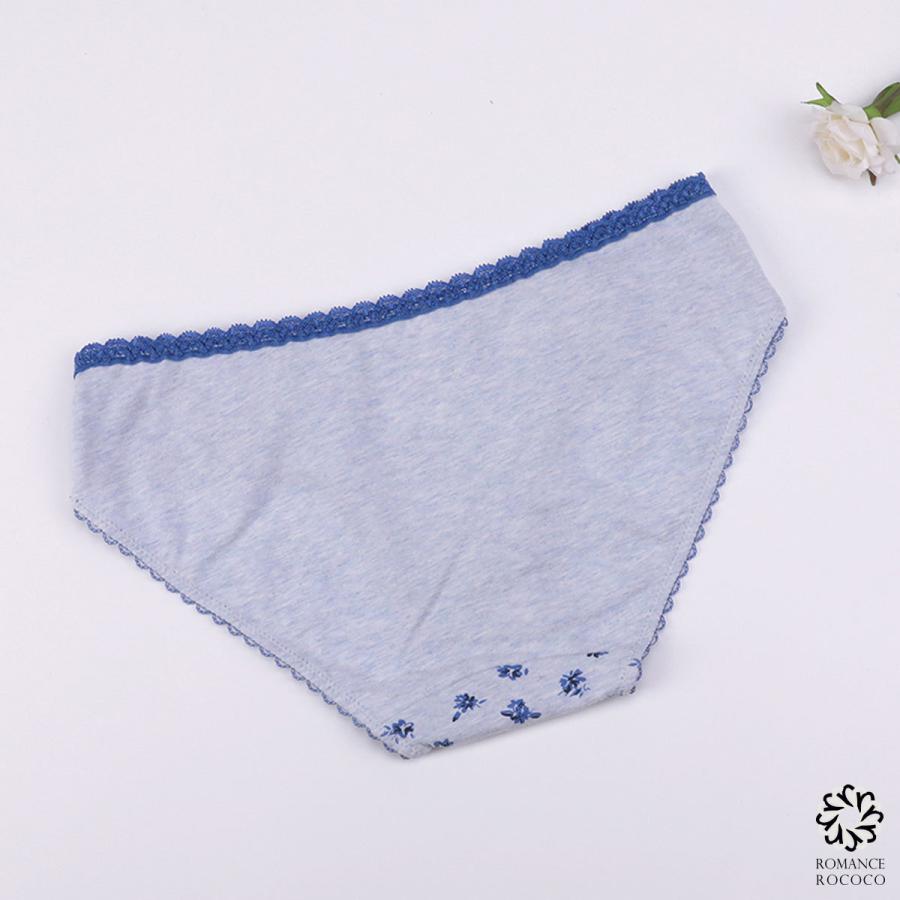 メール便可 ピンクディア PINK DEAR コットン レース 花柄 ショーツ ノーマル 綿 フラワー |  | 03