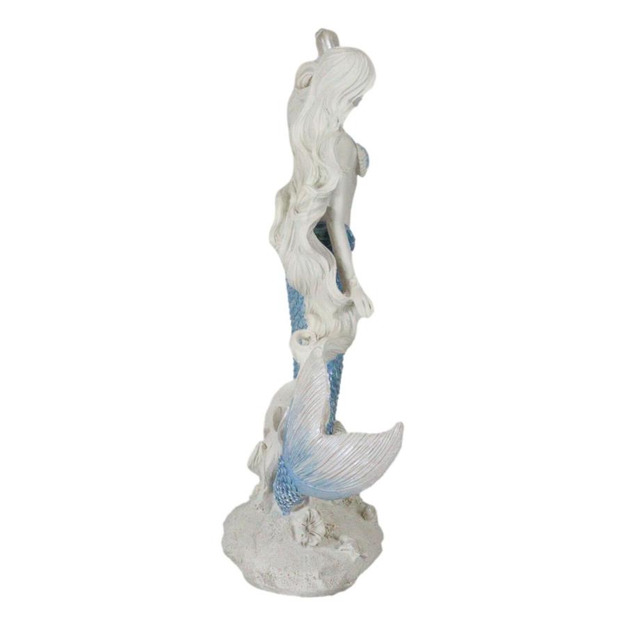 アクアマリン彫刻　月と兎 ◇繊細彫刻◇艶感抜群◇ロマンチックな月の兎◇発色良好！涼しげ