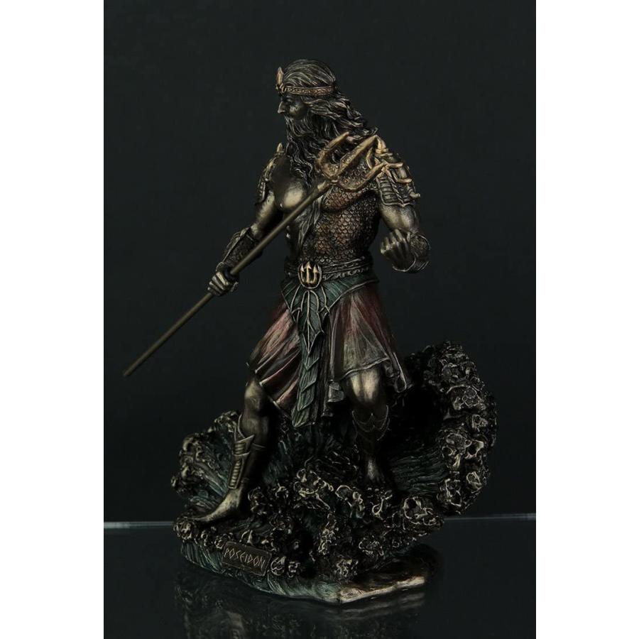 古代ギリシャの海の神 ポセイドン像 置物彫刻 彫像/ オリンポス エーゲ