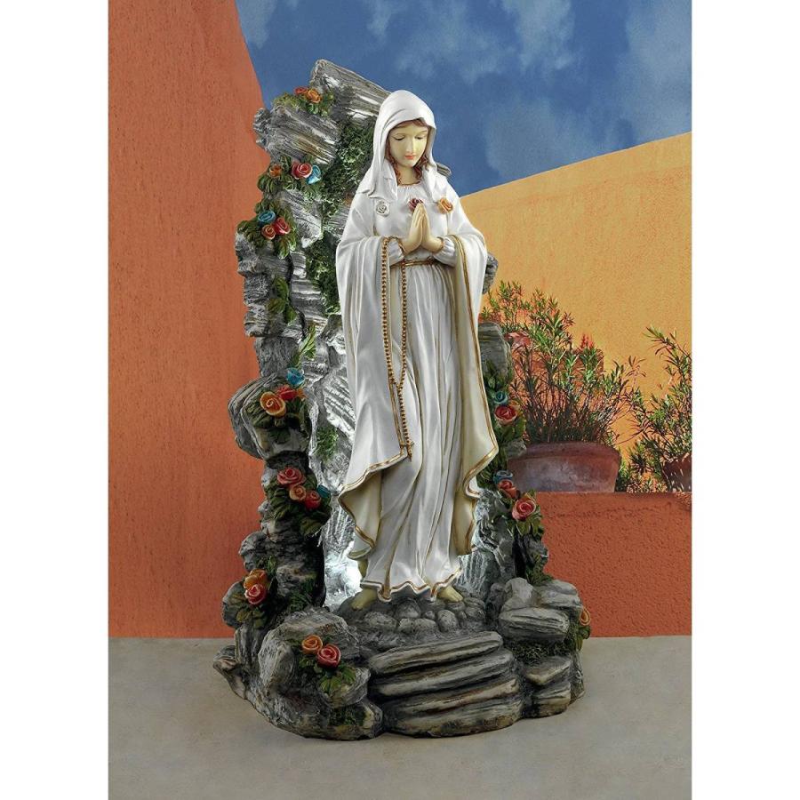 祝福された聖母マリア イルミネーションガーデン洞窟彫刻 フルカラー彫像/カトリック教会（輸入品 : 0n0383 : 浪漫堂ショップ - 通販 -  Yahoo!ショッピング