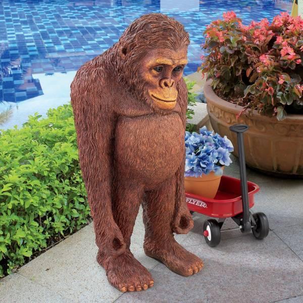 オランウータン大型 ガーデン用フィギュア彫像 庭飾り エクステリア 動物置物彫刻 ガーデニング 庭園 園芸 輸入品 0n0453 浪漫堂ショップ 通販 Yahoo ショッピング