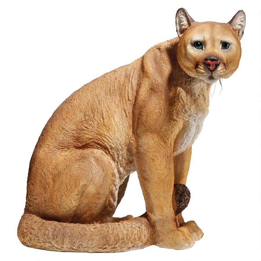 アメリカ山猫（クーガー）ピューマ 彫像 インテリア彫刻/北アメリカ 絶滅危惧種 貴賓室（輸入品｜romando｜02