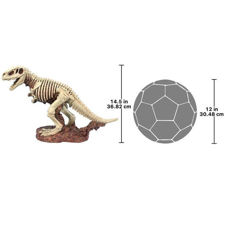 ティラノサウルス 大型恐竜骨格 ガーデン置物 インテリア アクセント