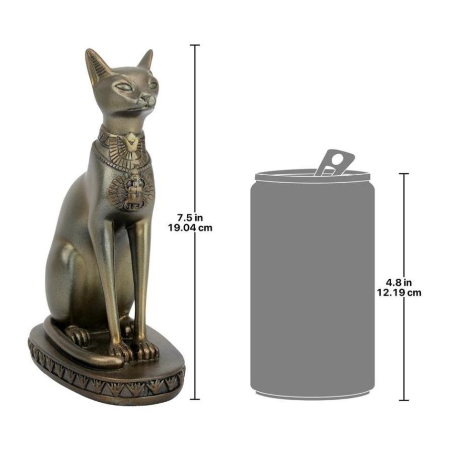 古代エジプトの猫神 バステト彫刻 彫像/月と豊穣を司る女神 音楽 古代エジプトの猫神 バステト彫刻 彫像/月と豊穣を司る女神 音楽