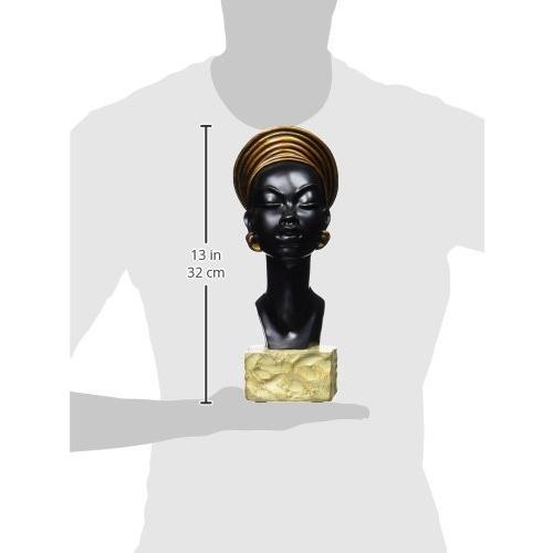 ヌビア人のエチオピア女王(カンダケ)胸像 彫刻 彫像/ アート芸術品