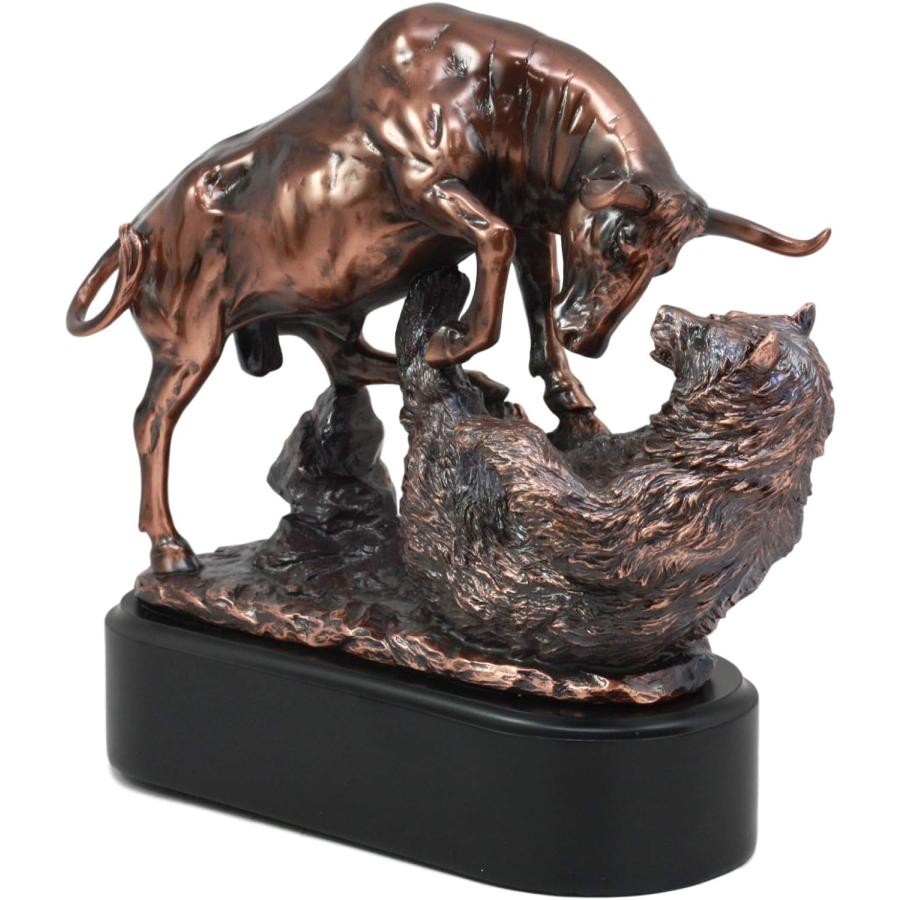 ブル像の収集可能な樹脂の雄牛の彫刻は、入り口の寝室の庭の赤い彫刻