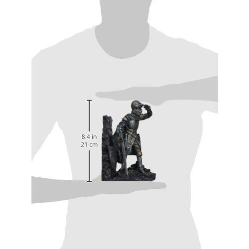 騎士ブックエンド（2つセット） アーサー王伝説 彫刻 彫像/ アーサー王