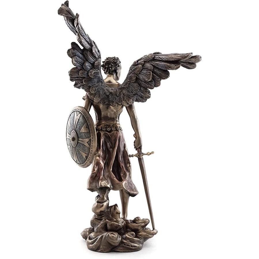 守護天使 ミカエル ブロンズ風彫像 彫刻/ カトリック教会 祭壇 洗礼