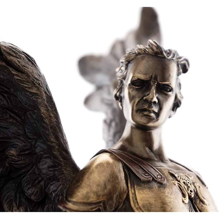 守護天使 ミカエル ブロンズ風彫像 彫刻/ カトリック教会 祭壇 洗礼