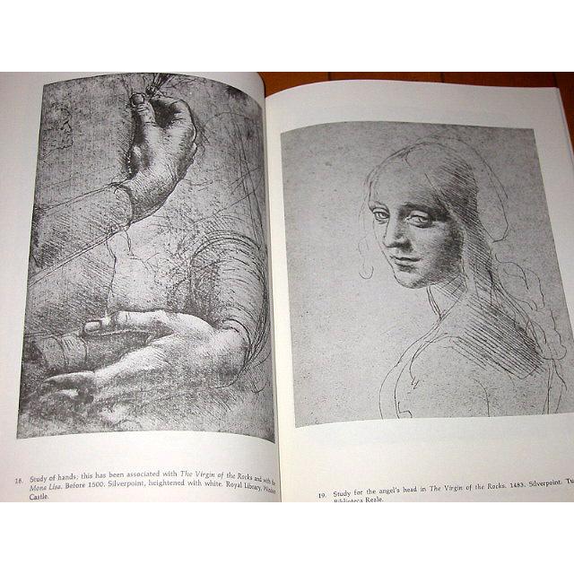洋書画集【レオナルド・ダ・ビンチのドローイング60作品/ Leonardo