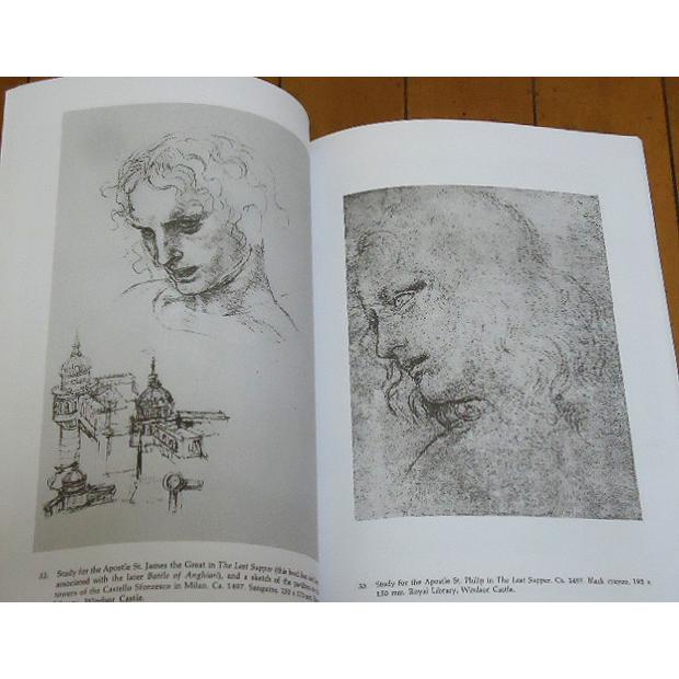 洋書画集【レオナルド・ダ・ビンチのドローイング60作品/ Leonardo