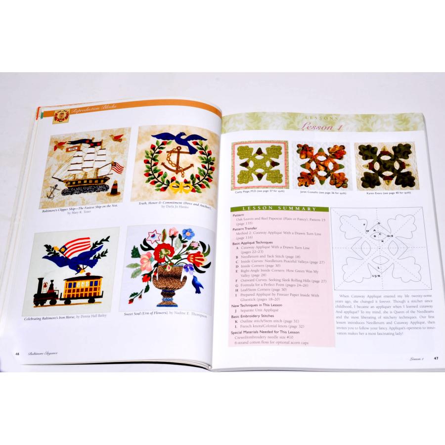 キルト洋書 ボルチモア　優雅: クラシックアルバムキルトへの新しいアプローチ（輸入品） |  | 12