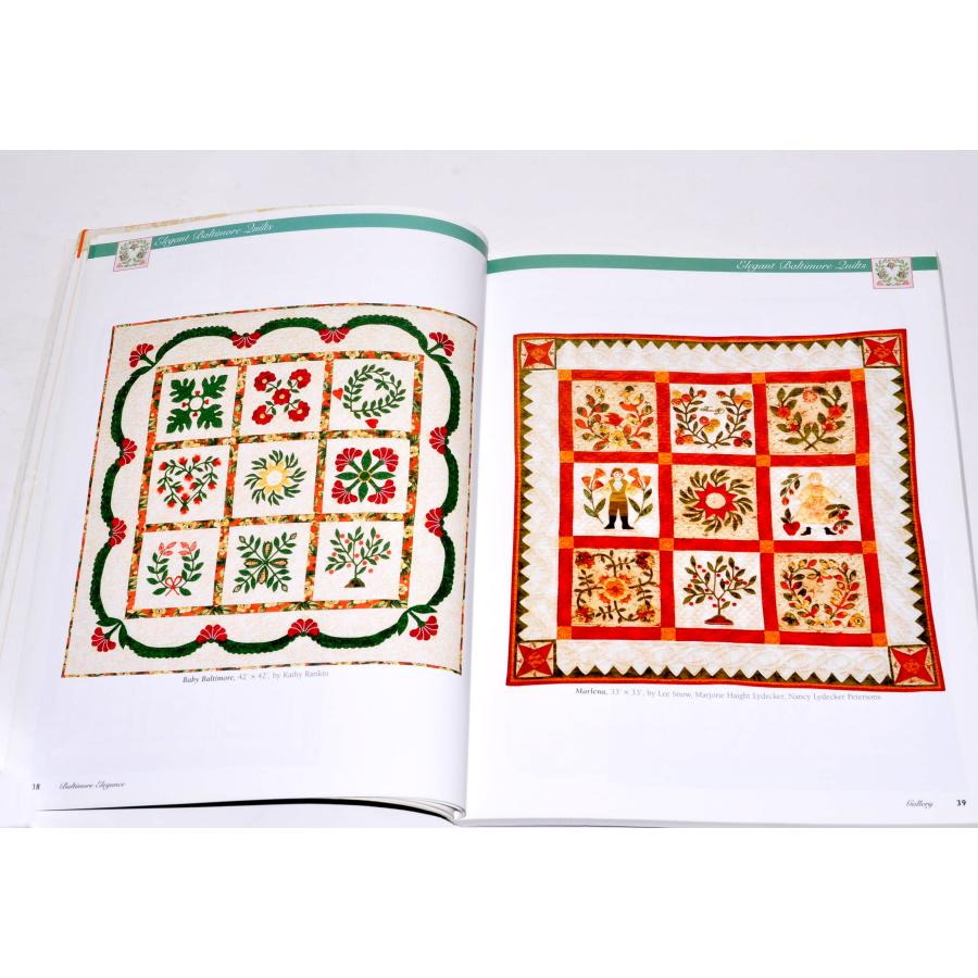 キルト洋書 ボルチモア　優雅: クラシックアルバムキルトへの新しいアプローチ（輸入品） |  | 19
