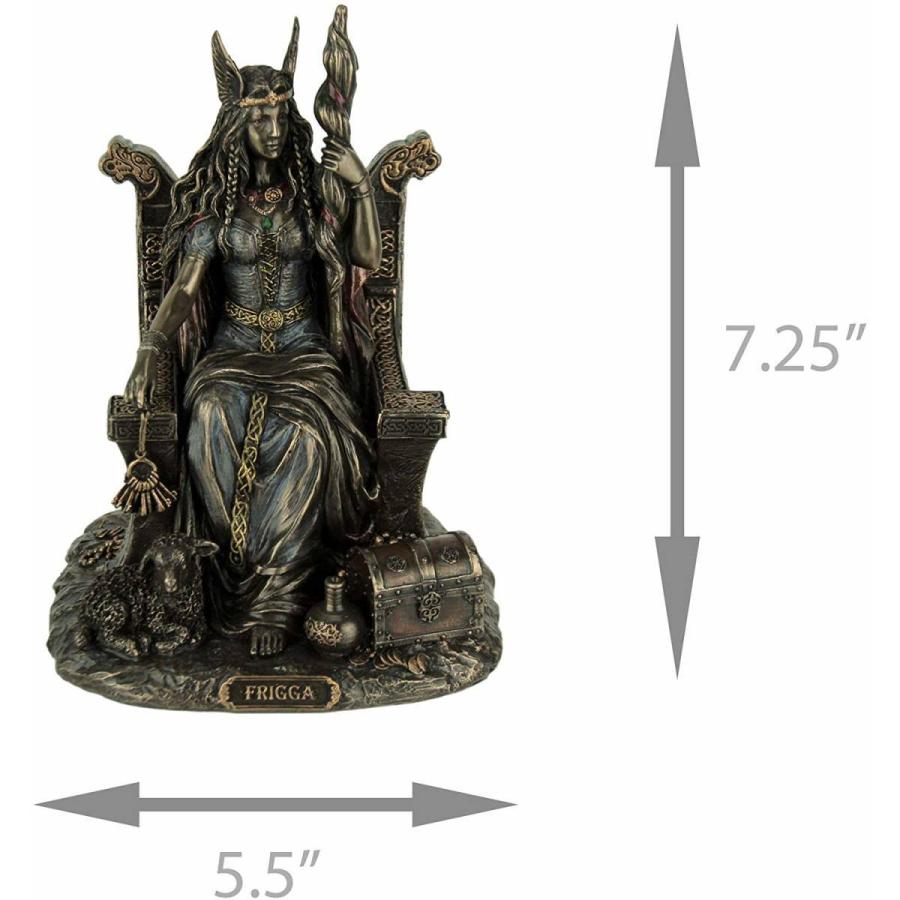 フリッガ/フリッグ 北欧の愛と結婚の女神 置物彫刻 彫像/北欧神話 最高位の女神（輸入品） |  | 04