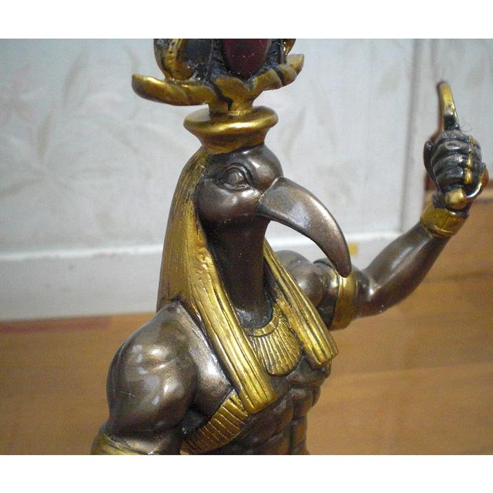 古代エジプト アンクを持つトート神 生命の象徴 高さ約28ｃｍ ピラミッド 知恵の神 書記の守護者 時の管理人 楽器の開発者 創造神 輸入品 Mn0055 浪漫堂ショップ 通販 Yahoo ショッピング