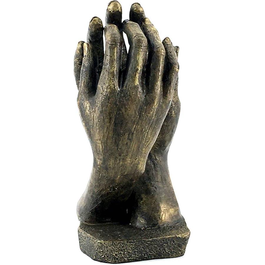 メーカー包装済 ロダン作 カテドラル 大聖堂 握手しようとする手レプリカ彫刻 彫像 アート芸術品 完璧な結婚式 ブロンズ風インリア彫像 贈り物 輸入品 21新作 Insfatima Com Ar