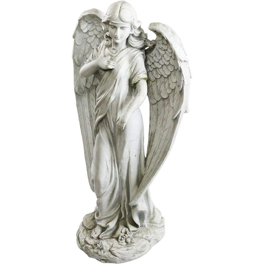 守護天使の彫像 彫刻 アウトドア ガーデン パティオデッキ お庭ポーチ  高さ約79ｃｍ(輸入品｜romando｜07