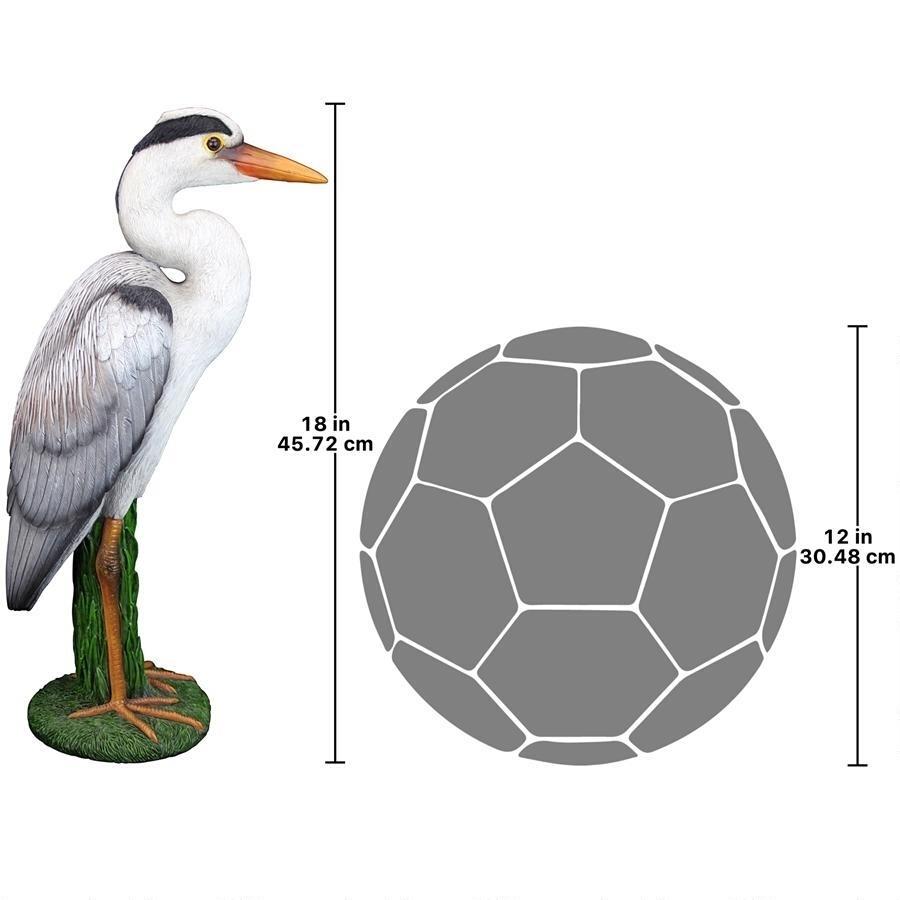 動物彫刻 水辺に佇むアオサギ 青鷺 鳥の彫像 カラー置物フィギュア 屋外アウトドア ガーデン庭園 園芸エクステリア プレゼント 輸入品 Mn0192 浪漫堂ショップ 通販 Yahoo ショッピング