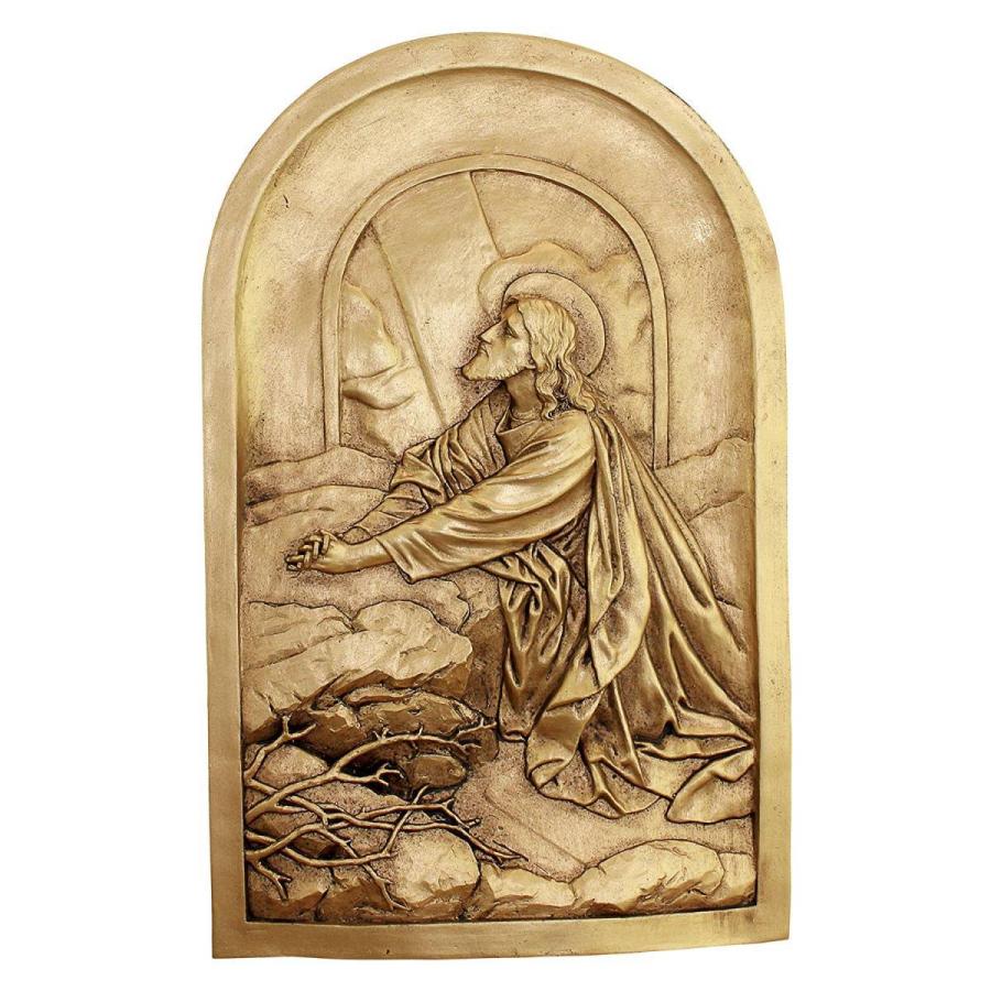 ゲッセマネ オリーブの岡の上で祈っているイエス キリスト 壁彫刻 彫像 カトリック教会 洗礼 福音 聖霊 聖書 記念プレゼント贈り物 輸入品 Mn0202 浪漫堂ショップ 通販 Yahoo ショッピング