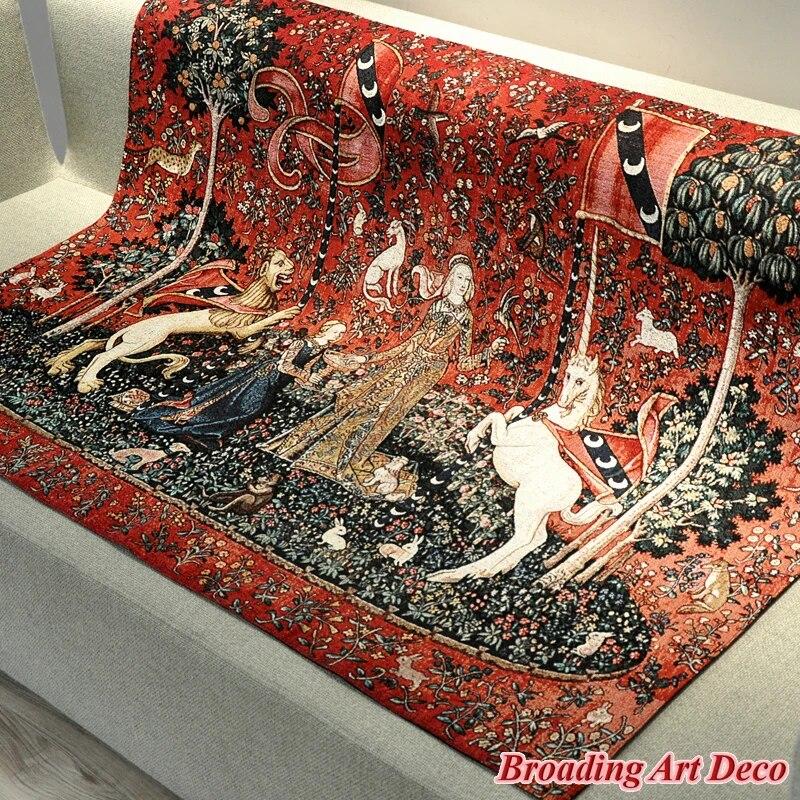 西洋美術 (味覚)貴婦人と一角獣(ユニコーン)の中世アート 西洋美術 (味覚)貴婦人と一角獣(ユニコーン)の中世アート